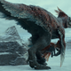 (from left) A Pyroraptor, Kayla Watts (DeWanda Wise) and Owen Grady (Chris Pratt) in Jurassic World: Dominion.